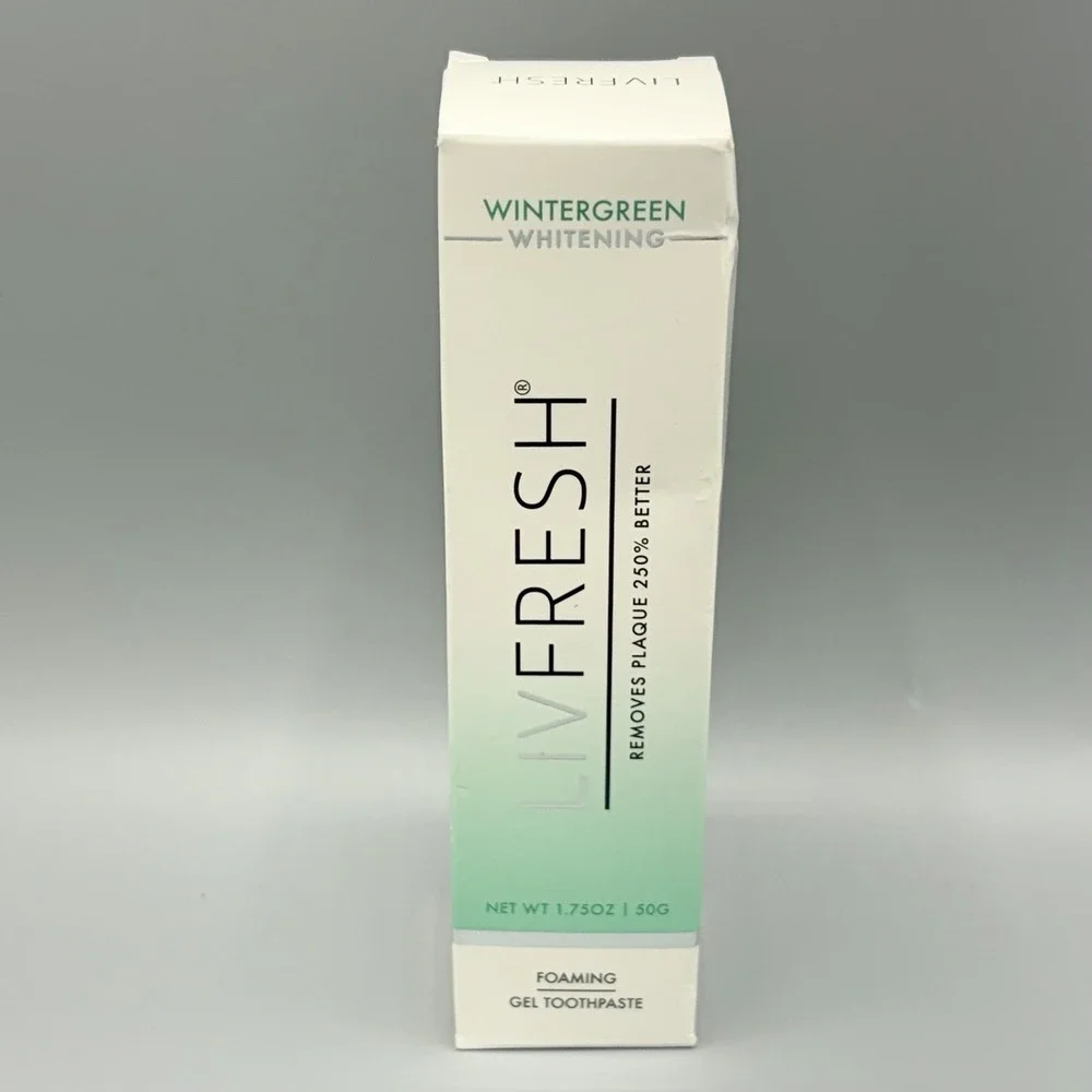 New Toothpaste Gel, Clinically Proven to Remove Plaque 250% Better, Improves Gum